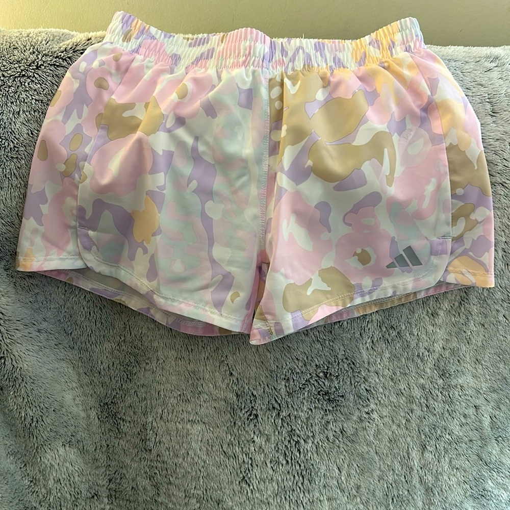 Adidas girls Printed Woven Short with Binding